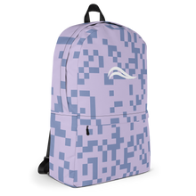 Load image into Gallery viewer, Swirl Backpack - Purple Pixel