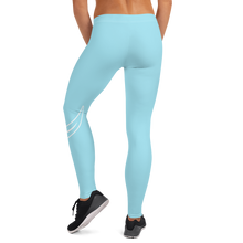 Load image into Gallery viewer, Swirl Leggings - Light Blue