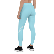 Load image into Gallery viewer, Swirl Leggings - Light Blue