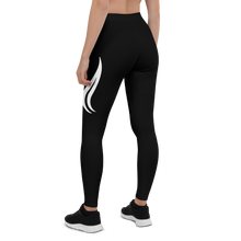 Load image into Gallery viewer, Swirl Leggings - Black