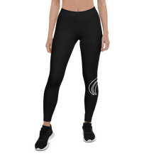Load image into Gallery viewer, Swirl Leggings - Black