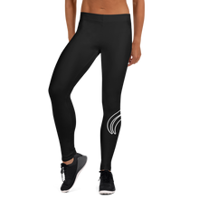 Load image into Gallery viewer, Swirl Leggings - Black