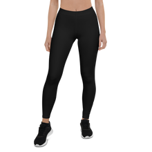 Load image into Gallery viewer, Swirl Leggings - Black