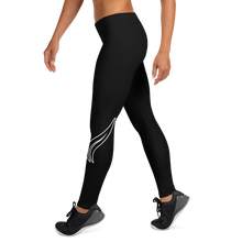 Load image into Gallery viewer, Swirl Leggings - Black