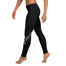 Load image into Gallery viewer, Swirl Leggings - Black