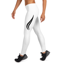 Load image into Gallery viewer, Swirl Leggings - White