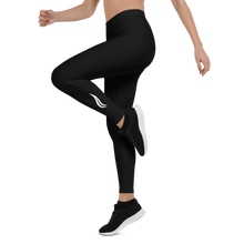 Load image into Gallery viewer, Swirl Leggings - Black