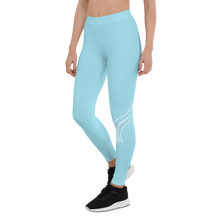 Load image into Gallery viewer, Swirl Leggings - Light Blue