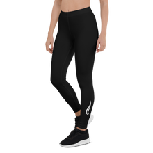 Load image into Gallery viewer, Swirl Leggings - Black