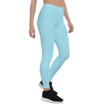 Load image into Gallery viewer, Swirl Leggings - Light Blue