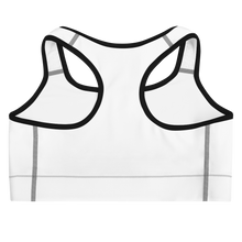 Load image into Gallery viewer, Swirl Sports Bra - White