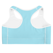 Load image into Gallery viewer, Swirl Sports Bra - Light Blue