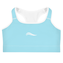 Load image into Gallery viewer, Swirl Sports Bra - Light Blue