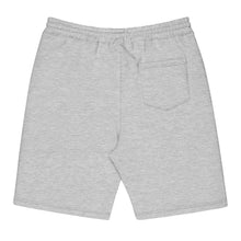 Load image into Gallery viewer, Men's Swirl Fleece Shorts - Black/White