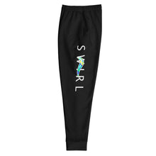 Load image into Gallery viewer, Swirl Joggers - Black