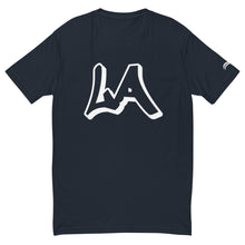 Load image into Gallery viewer, LA Slick D L A T-Shirt - Navy