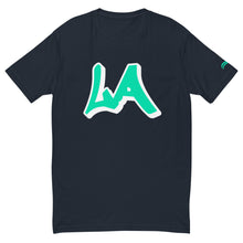 Load image into Gallery viewer, LA Slick D L A T-Shirt - Teal
