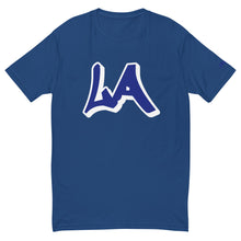 Load image into Gallery viewer, LA Slick D L A T-Shirt - Navy