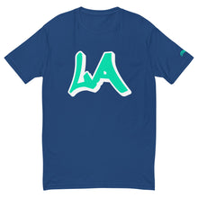 Load image into Gallery viewer, LA Slick D L A T-Shirt - Teal