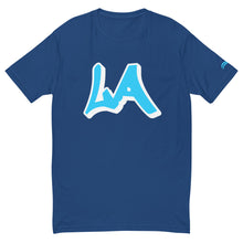 Load image into Gallery viewer, LA Slick D L A T-Shirt - Light Blue