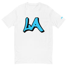 Load image into Gallery viewer, LA Slick D L A T-Shirt - Light Blue