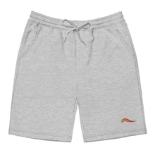 Load image into Gallery viewer, Men's Swirl Fleece Shorts - Orange