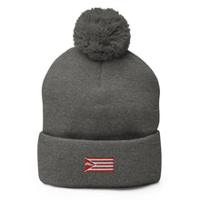 Load image into Gallery viewer, AIRmatic Clothing Flag Pom Beanie