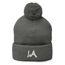Load image into Gallery viewer, LA Slick D L A Pom Beanie
