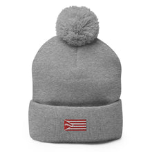 Load image into Gallery viewer, AIRmatic Clothing Flag Pom Beanie