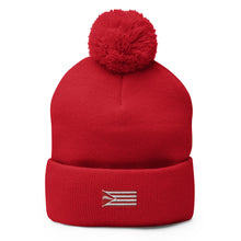 Load image into Gallery viewer, AIRmatic Clothing Flag Pom Beanie