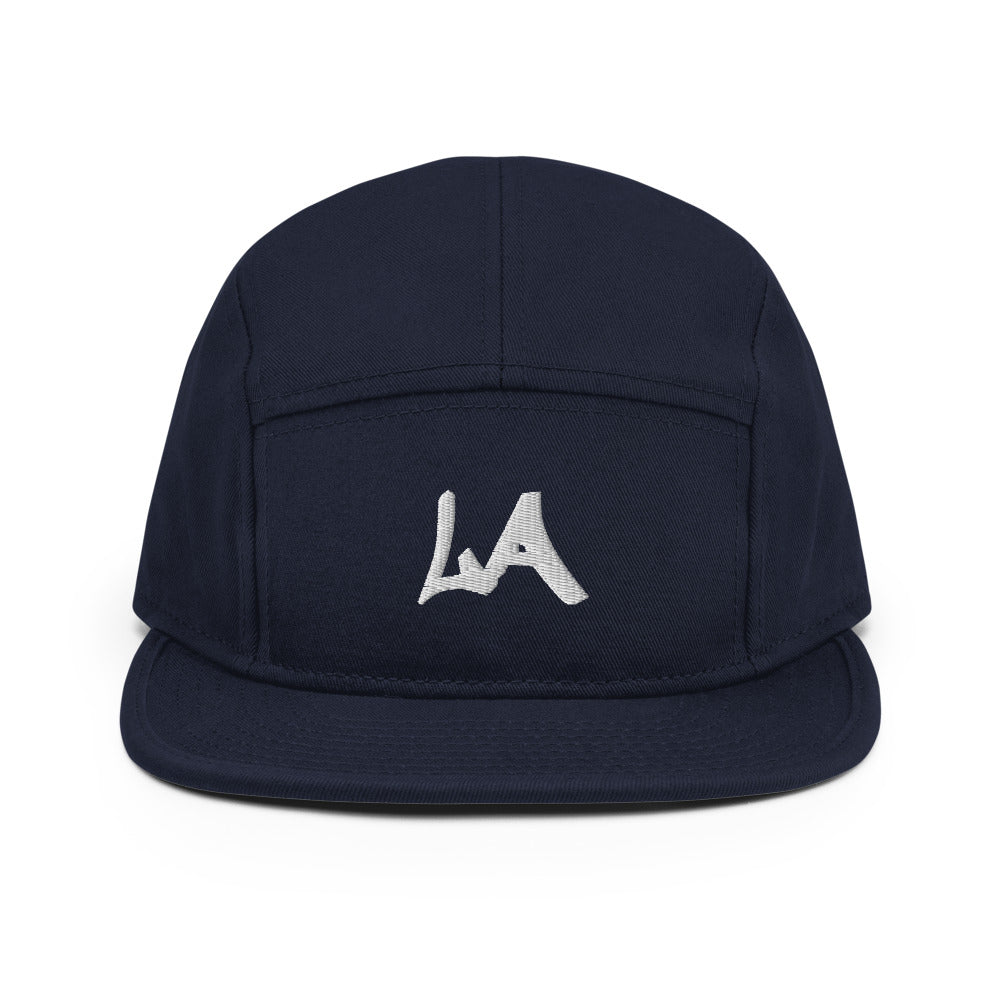 LA Slick D L A 5 Panel Cap
