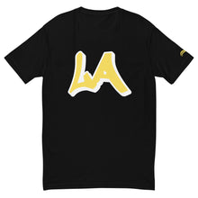 Load image into Gallery viewer, LA Slick D L A T-Shirt - Yellow

