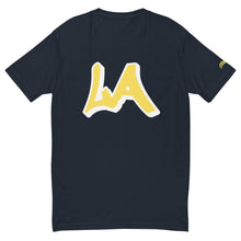 Load image into Gallery viewer, LA Slick D L A T-Shirt - Yellow
