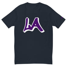 Load image into Gallery viewer, LA Slick D L A T-Shirt - Purple
