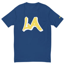 Load image into Gallery viewer, LA Slick D L A T-Shirt - Yellow
