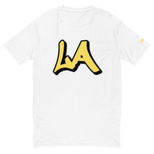 Load image into Gallery viewer, LA Slick D L A T-Shirt - Yellow
