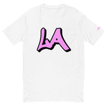 Load image into Gallery viewer, LA Slick D L A T-Shirt - Pink
