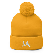 Load image into Gallery viewer, LA Slick D L A Pom Beanie
